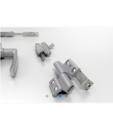 Kit Oscilobatiente Galicube 150 Compás Blanco | Herrajes HE