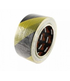 Cinta Señalización Amarillo/Negro 50mm 30M | Herrajes HE