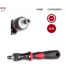 Destornillador Articulado Carraca Puntas | Herrajes HE