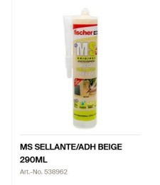 MS Sellante Adhesivo Beige Ref-538962 | Herrajes HE