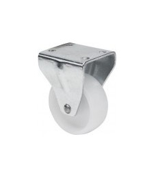 Rueda Fija 2-0046 KG 60 Poliamix Blanca | Herrajes HE