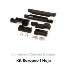 Kit Simple Hoja Cámara Europea REF.6006 | Herrajes HE