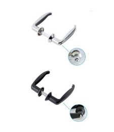 Manivela Regulable Negra 35/50 | Herrajes HE