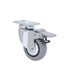 Rueda Giratoria con Freno 1-0386 | Herrajes HE