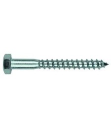 Tornillo Tirafondo Hex. DIN 571 8x60 | Herrajes HE