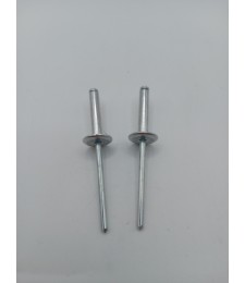 Remache Bralo Ala Ancha 4.8x24 Plata | Herrajes HE