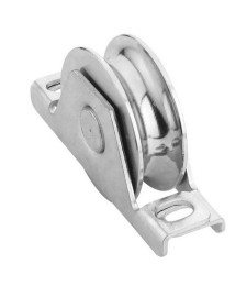 Polea de Encastar 80x20 U Ref.159 | Herrajes HE