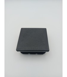 Contera Cuadrada 90x90mm Negra | Herrajes HE