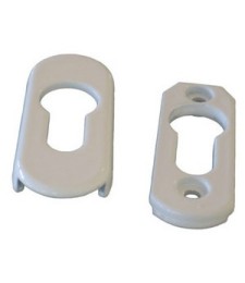 Escudo Cerradura Blanco LO574 Acofal | Herrajes HE