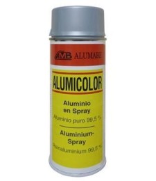 Alu Spray Plata 400ml para Metales | Herrajes HE