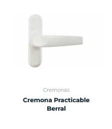 Cremona Berral Practicable Blanca | Herrajes HE