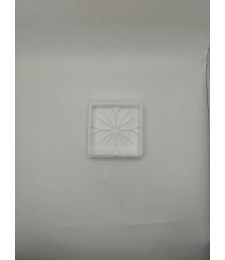 Contera Cuadrada 100x100 Blanca | Herrajes HE