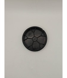 Contera Redonda 100 Negro, Protección Resistente | Herrajes HE