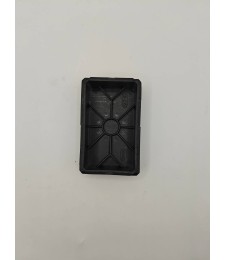 Tapón Cuadrado Negro 80x50mm para Perfiles | Herrajes HE