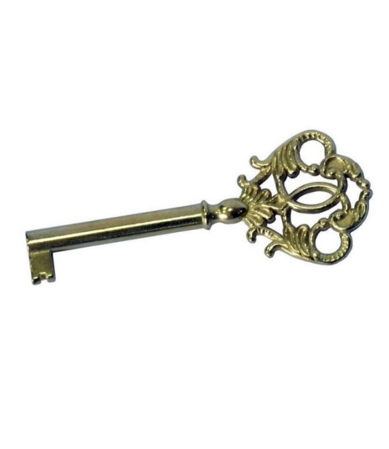 Llave Armario Dorada 40 mm | Herrajes HE
