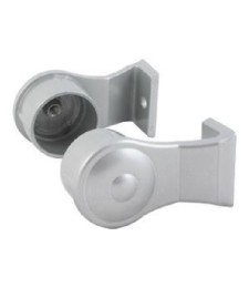 Soporte Tirador Redondo 40-50 Plata | Herrajes HE