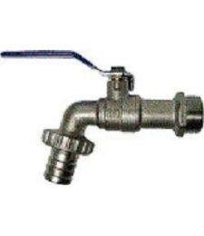 Grifo Curvo Esfera CIS c/Racor 1/2 | Herrajes HE