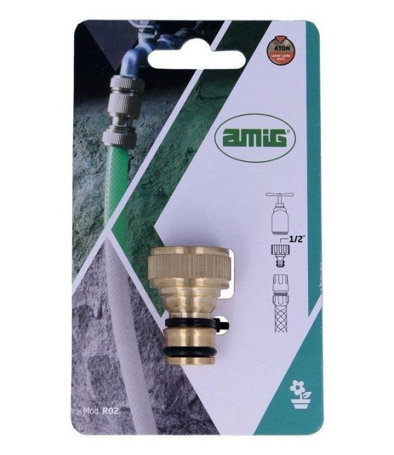 Adaptador Grifo Latón R02 3/4" | Fontanería | Herrajes HE