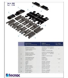 Kit Guiado Cortav. Caucho Ref.1324 | Herrajes HE