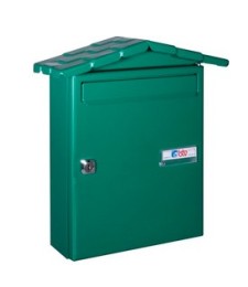 Buzón Chalet Verde | Diseño Exterior | Herrajes HE