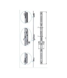 Cerradura CVL 296/33/6L para Puertas | Herrajes HE
