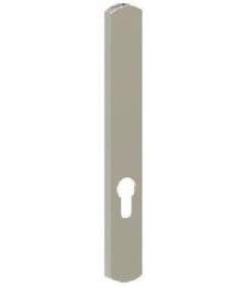 Escudo Seguridad Alum. Klimt 85mm Negro | Herrajes HE