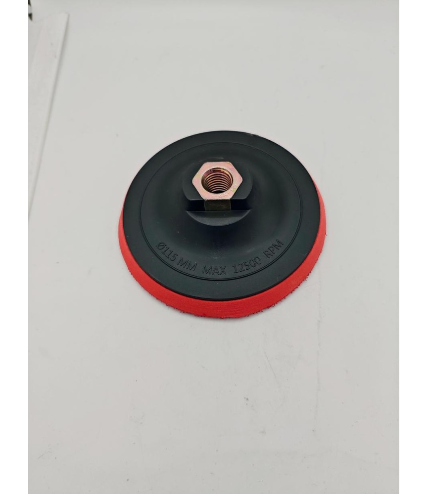 Base Lijadora Velcro Flexible 115mm M-14 | Herrajes HE