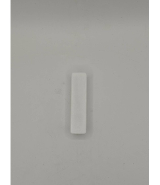 Contera Rectangular 80x20 Blanco | Herrajes HE