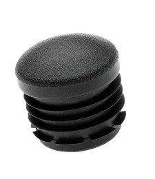 Contera Redonda 12mm Negra | Herrajes HE