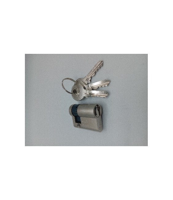 Bombillo ISEO F5 30x10 L/Larga Níquel | Herrajes HE