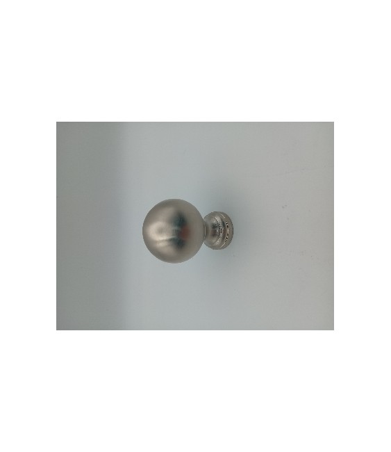 Remate Bola 60x40x30 M-8 Níquel Mate | Herrajes HE