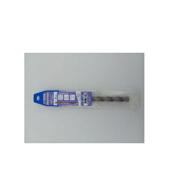 Broca HSSE DIN338W Multi Inox Nº8 | Herrajes HE