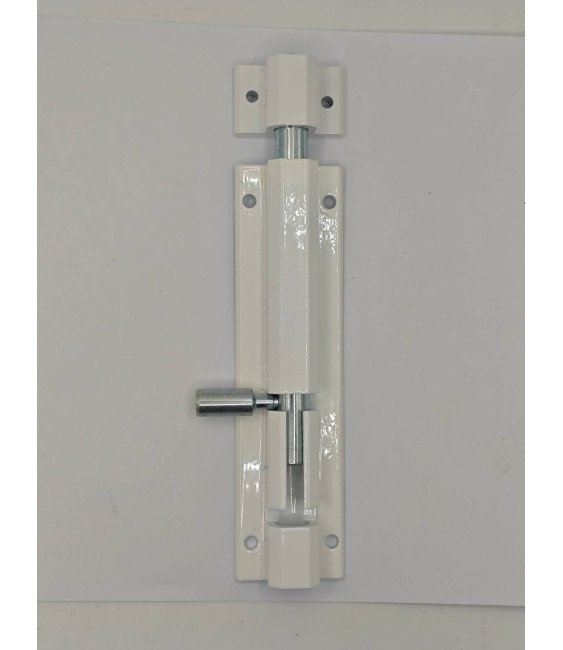 Pasador Grueso 150mm Blanco para Puertas | Herrajes HE