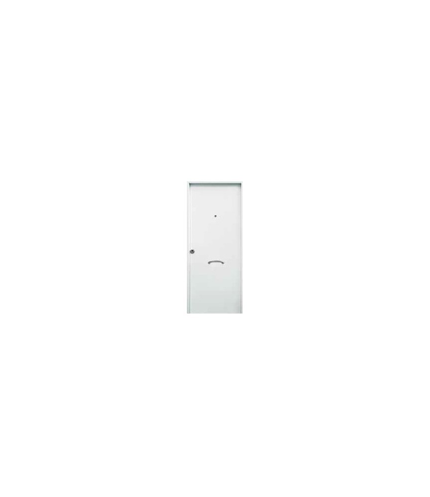 Puerta Nascor Lisa 70 3 Ptos Blanca Izda | Herrajes HE