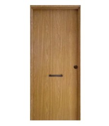 Puerta Nascor Lisa 70 3 Ptos Roble Izda | Herrajes HE