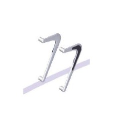 Juego Tirador Duo Plata | Herrajes HE