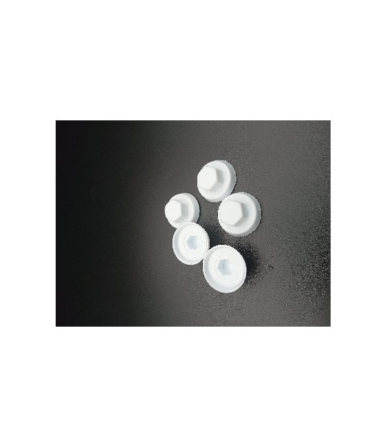 Tapón Tornillo Techo 5.5 Blanco | Herrajes HE