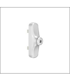 Cremona Leo Centrada Negro | Herrajes HE