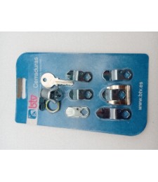 Estuche Grapas Cable Redondo Nº8 | Herrajes HE