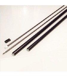 Par Varillas Antipánico IDEA Push M Negro | Herrajes HE