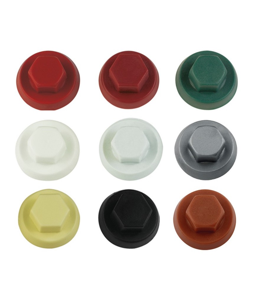 Tapón Tornillo Techo 10 Blanco | Herrajes HE