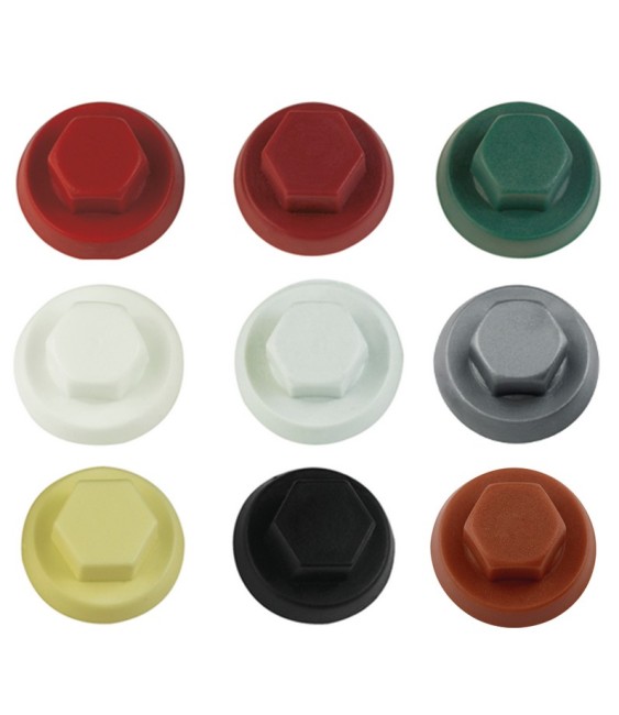 Tapón Tornillo Techo 10 Blanco | Herrajes HE