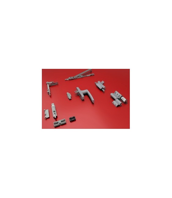 Kit Oscilobatiente Galicube Inox | Herrajes HE