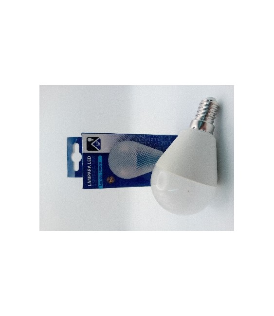 Bombilla LED E14 10W 6000K Lámpara Esférica | Herrajes HE