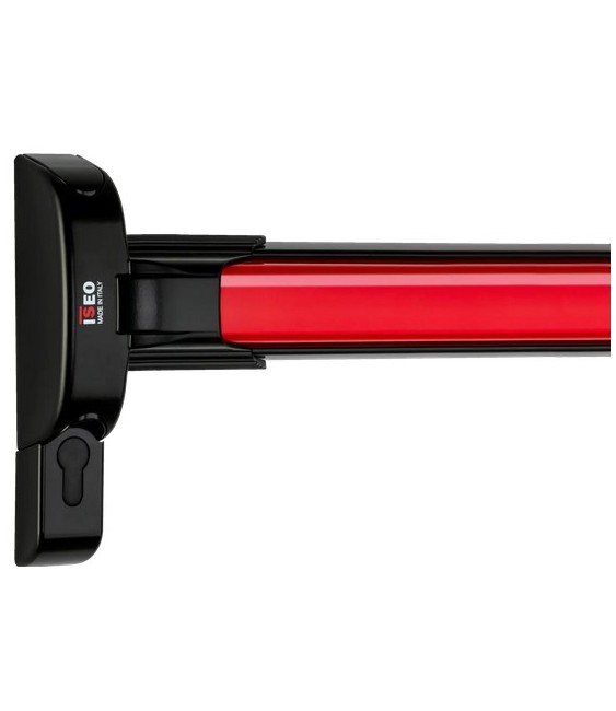 Antipanico Push-Idea Embutir L-840 Rojo/Negro | Herrajes HE