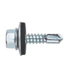 Tornillo P/Broca Hex. DIN 7504K 6.3x38 c/Arandela | Herrajes HE