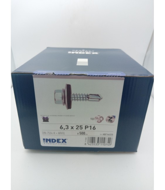 Tornillo 6.3x25 Arandela P-16 7504K+ Arvuk | Herrajes HE