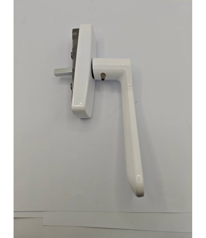 Manilla Acodada Altair Dcha Blanca | Herrajes HE