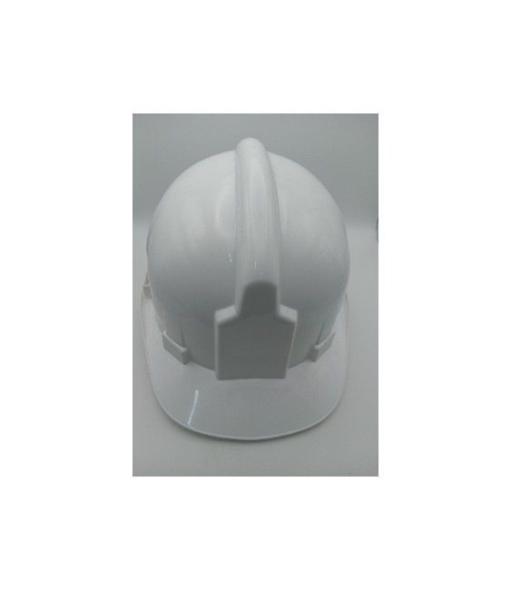 Casco Albañil Plástico Blanco JAR C/R | Herrajes HE