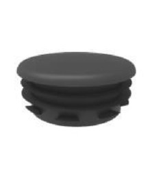 Tapa Final Plástico 22mm Blanco para Tubos | Herrajes HE